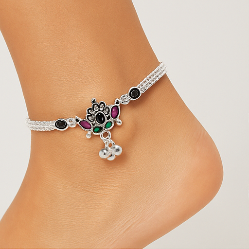 Pure Silver sterling anklet