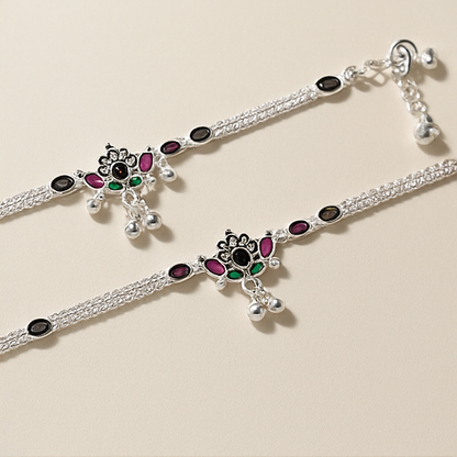Pure Silver sterling anklet