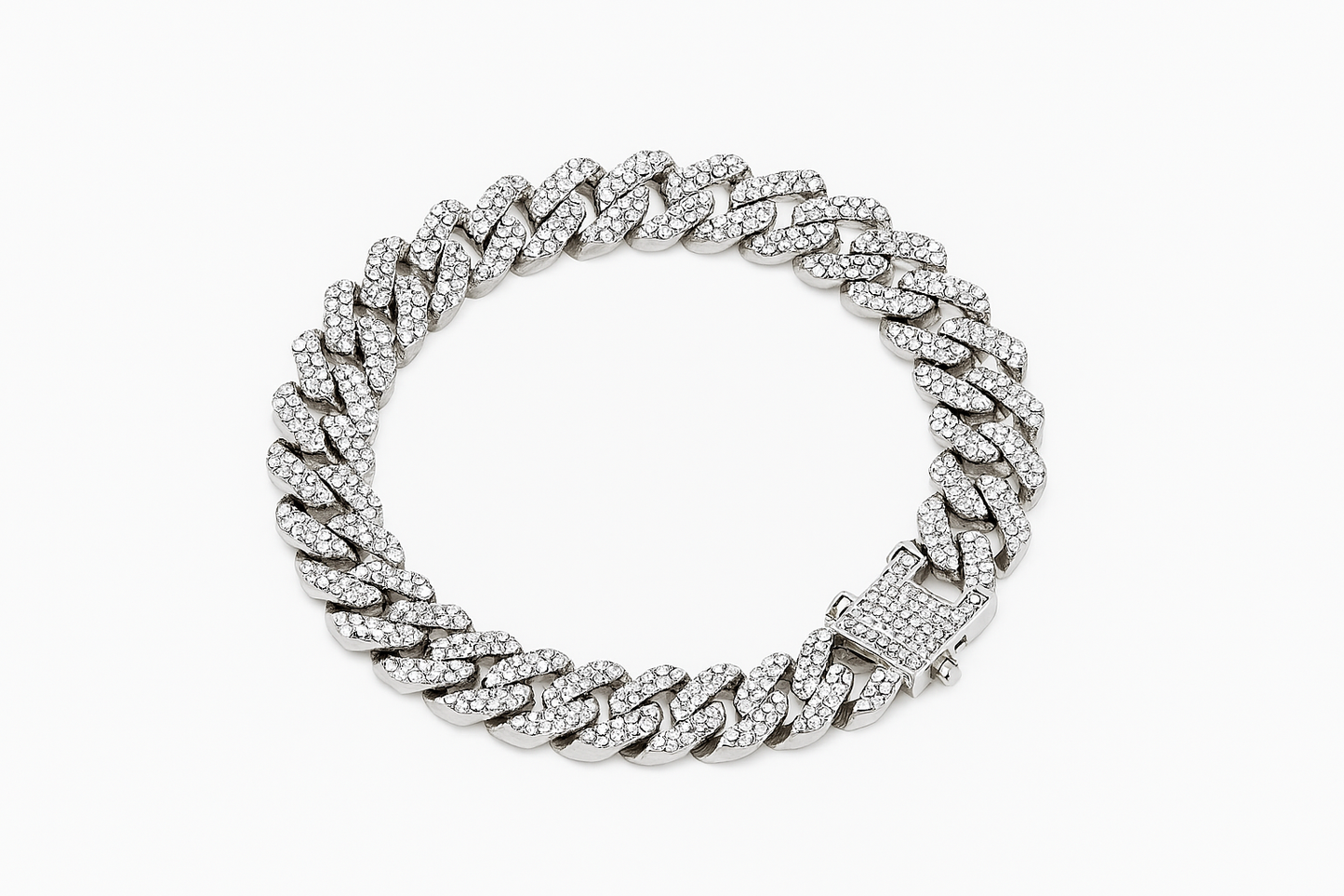 92.5 sterling silver for men's fancy bracelet
