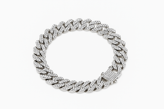 92.5 sterling silver for men's fancy bracelet