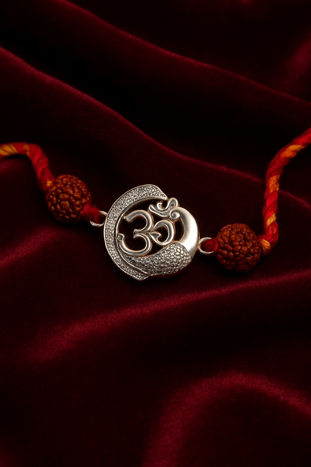 Pure Silver Rakhi. 92.5 silver