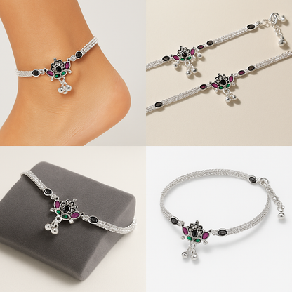 Pure Silver sterling anklet
